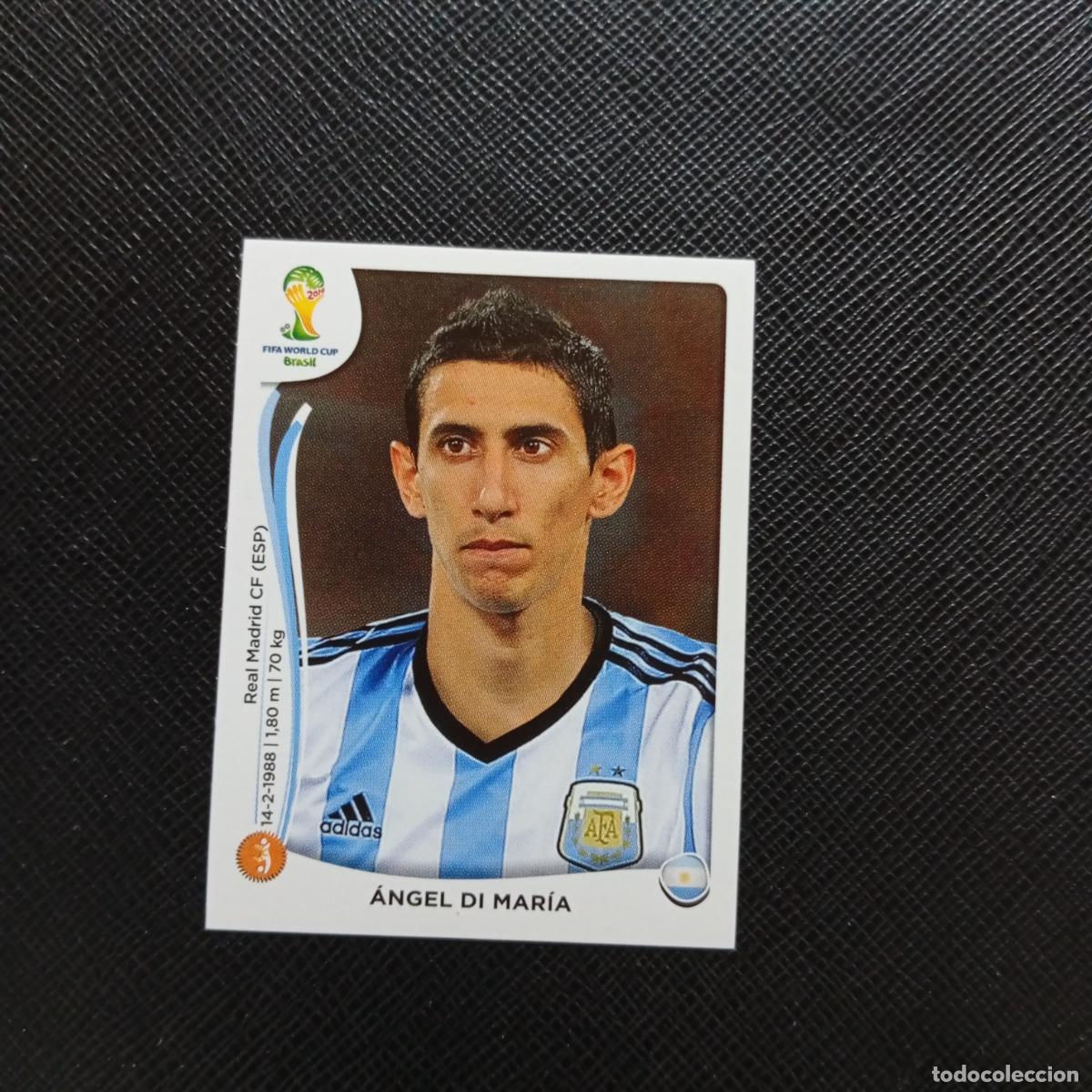 Cromos de f&uacute;tbol: 425 ANGEL DI MARIA ARGENTINA PANINI MUNDIAL BRASIL 2014 CROMO FUTBOL 14 - SIN PEGAR - CJ1