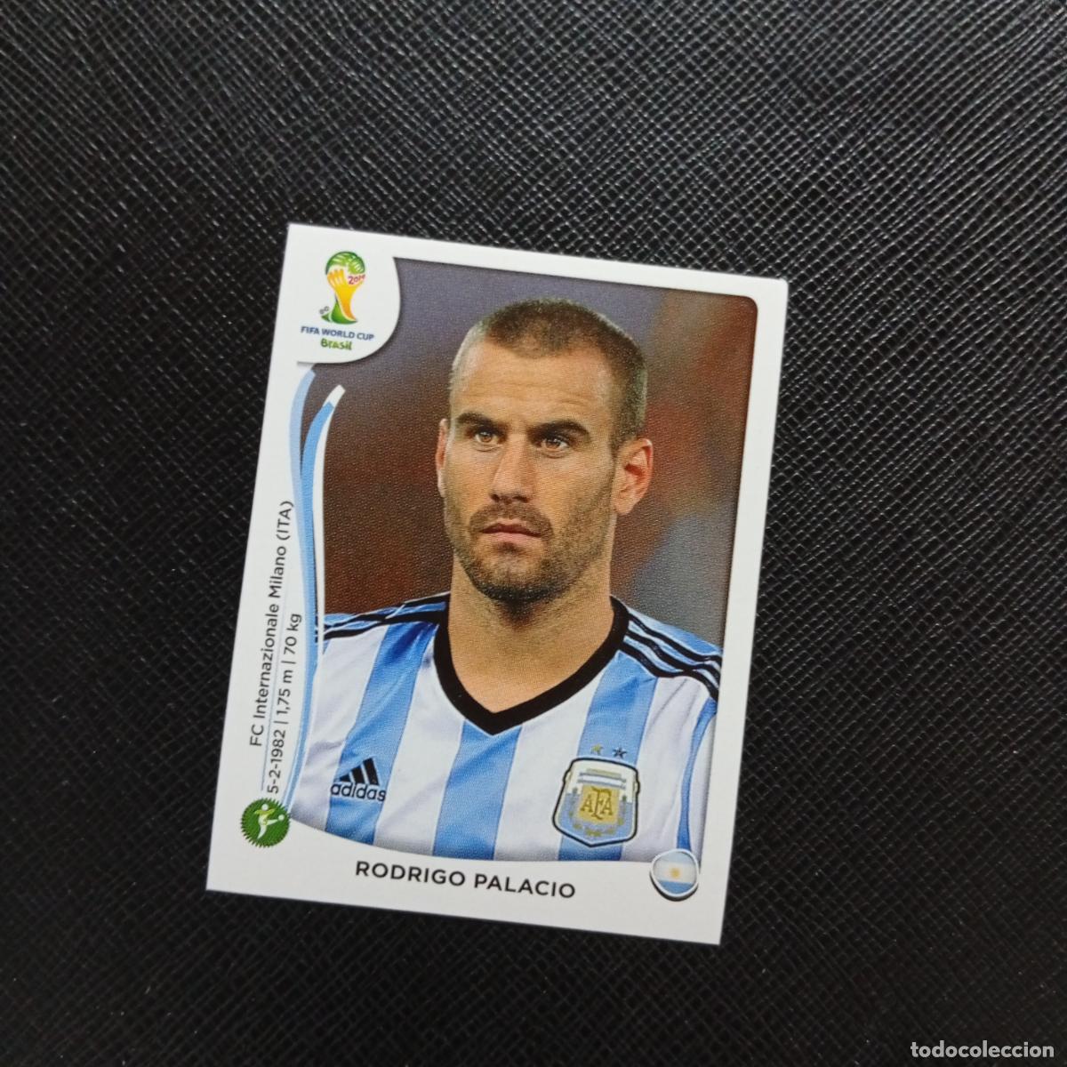 Fu&szlig;ball-Sticker: 427 RODRIGO PALACIO ARGENTINA PANINI MUNDIAL BRASIL 2014 CROMO FUTBOL 14 - SIN PEGAR - CJ1