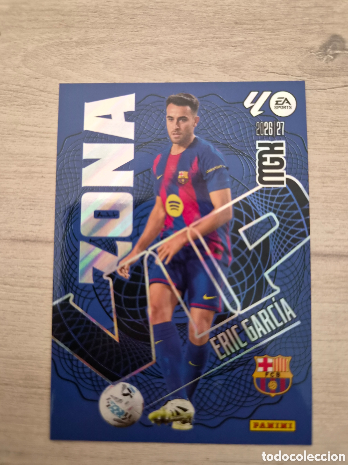 Fu&szlig;ball-Sticker: N&deg;393 Zona Vip Eric Garc&iacute;a Megacracks 26/27