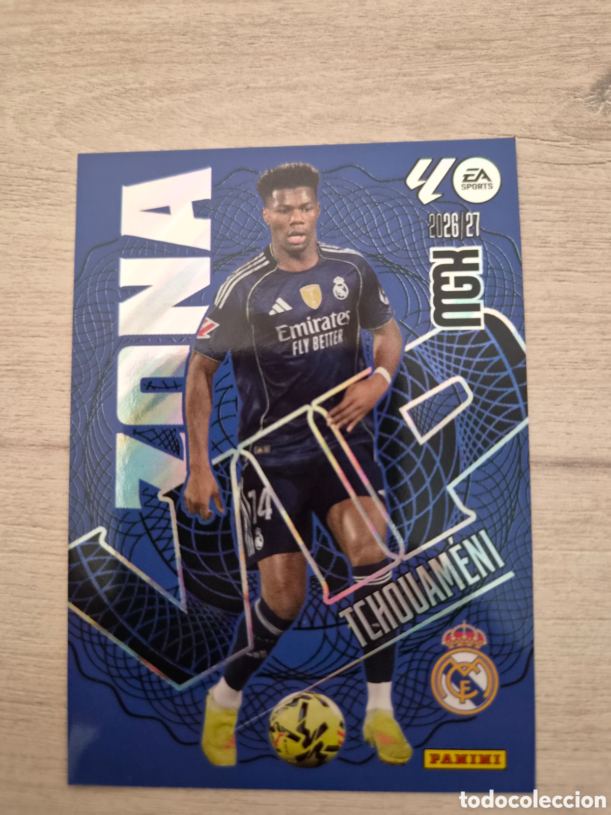 Fu&szlig;ball-Sticker: N&deg;405 Zona Vip Tchouameni Megacracks 26/27