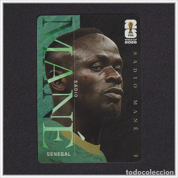Fu&szlig;ball-Sticker: FIFA WORLD CUP 2026 PANINI KAYOU SADIO MAN&Eacute; 668 SEN SENEGAL ALBUM COLECCI&Oacute;N MUNDIAL
