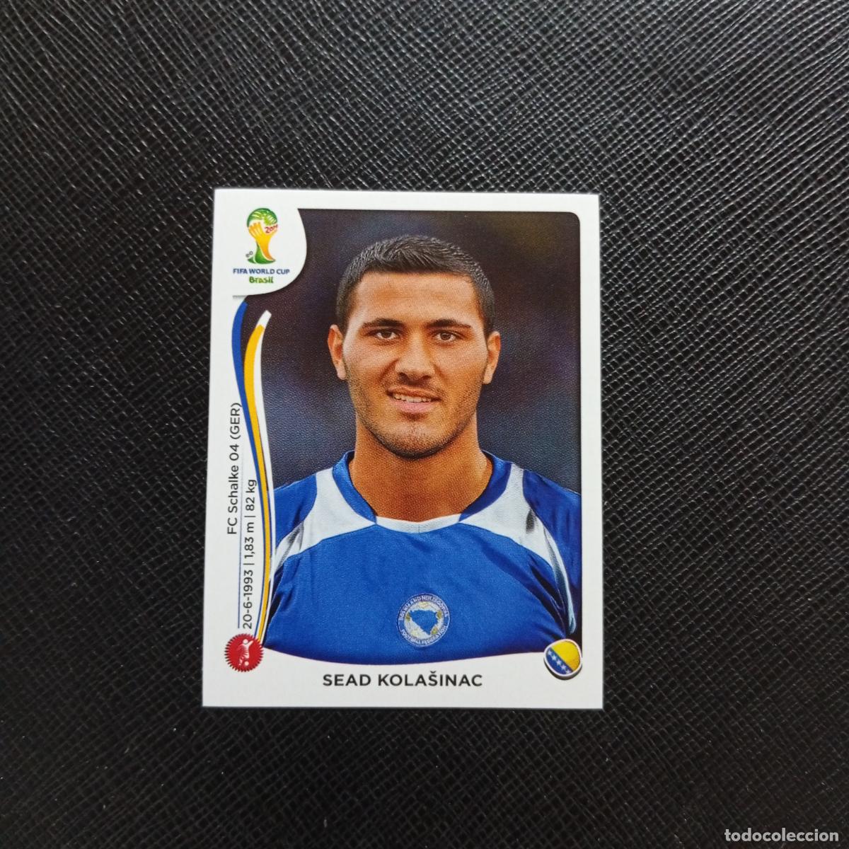 Cartes &agrave; collectionner de Football: 438 SEAD KOLASINAC BOSNIA HERZEGOVINA PANINI MUNDIAL BRASIL 2014 CROMO FUTBOL 14 - SIN PEGAR - CJ1