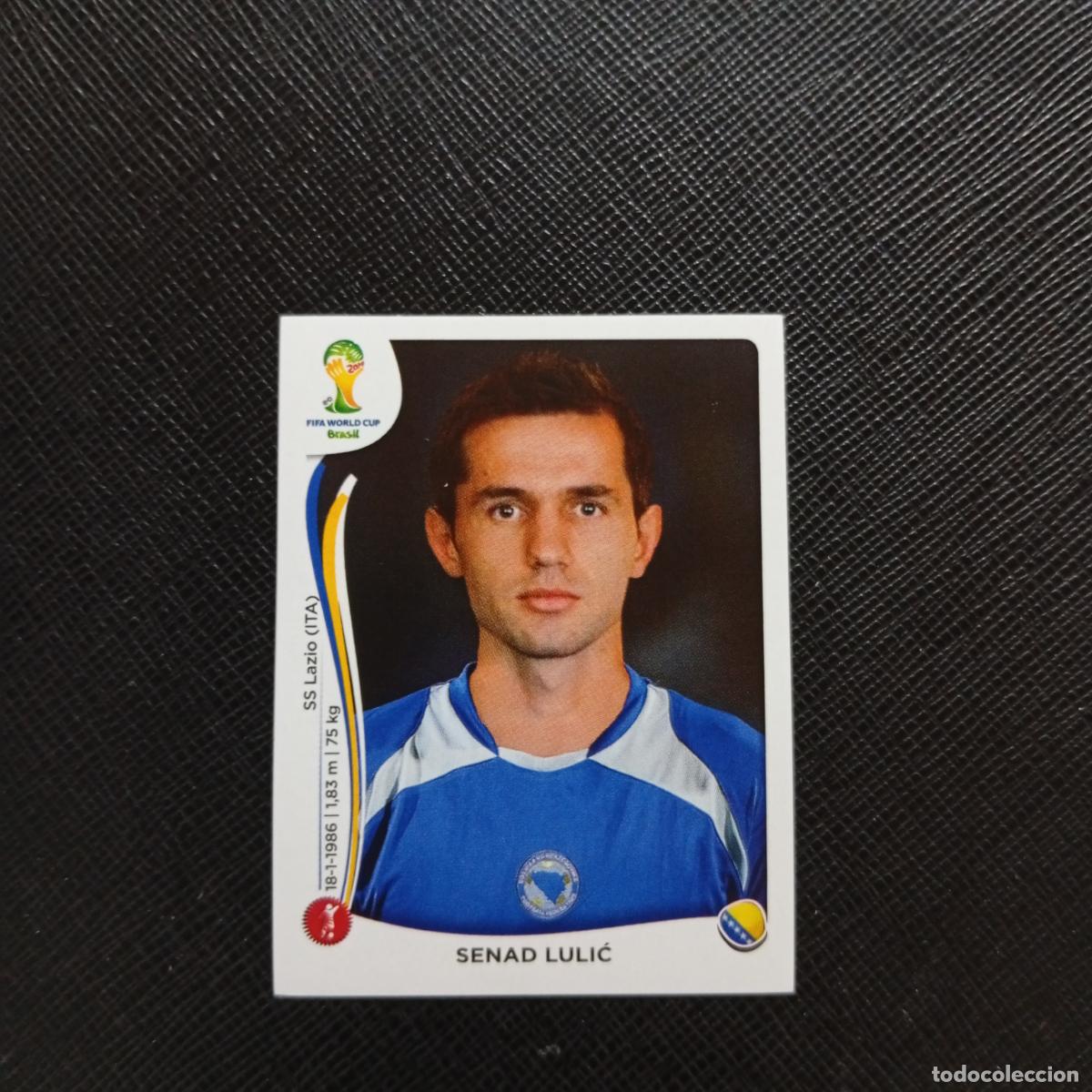 Football Stickers: 439 SENAD LULIC BOSNIA HERZEGOVINA PANINI MUNDIAL BRASIL 2014 CROMO FUTBOL 14 - SIN PEGAR - CJ1