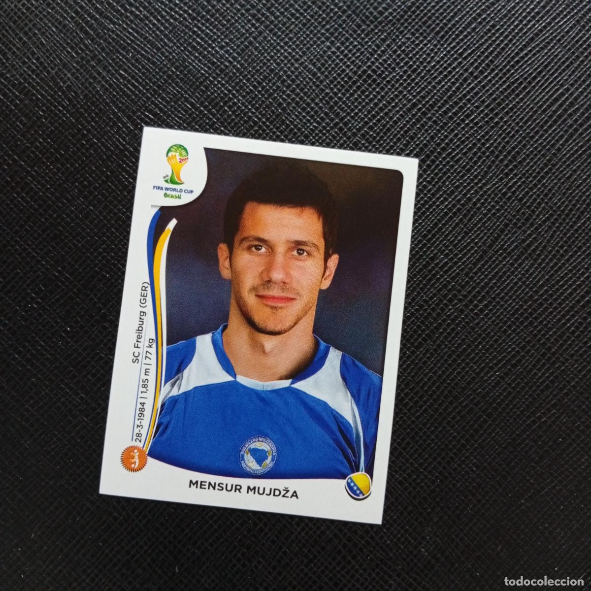 Cartes &agrave; collectionner de Football: 441 MENSUR MUJDZA BOSNIA HERZEGOVINA PANINI MUNDIAL BRASIL 2014 CROMO FUTBOL 14 - SIN PEGAR - CJ1