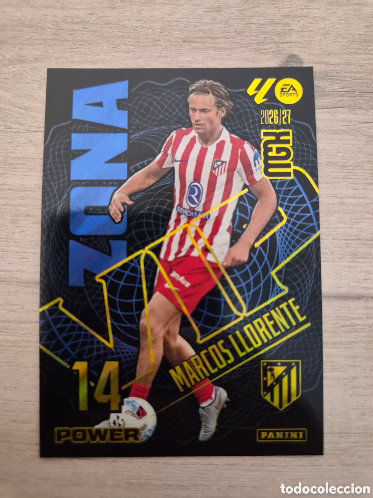 Cartes &agrave; collectionner de Football: N&deg;P401 Zona Vip Power Marcos Llorente Megacracks 26/27
