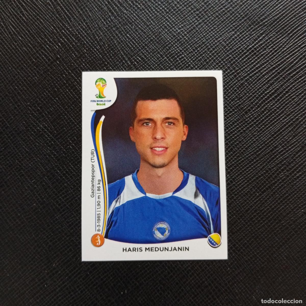 Cartes &agrave; collectionner de Football: 442 HARIS MEDUNJANIN BOSNIA HERZEGOVINA PANINI MUNDIAL BRASIL 2014 CROMO FUTBOL 14 - SIN PEGAR - CJ1