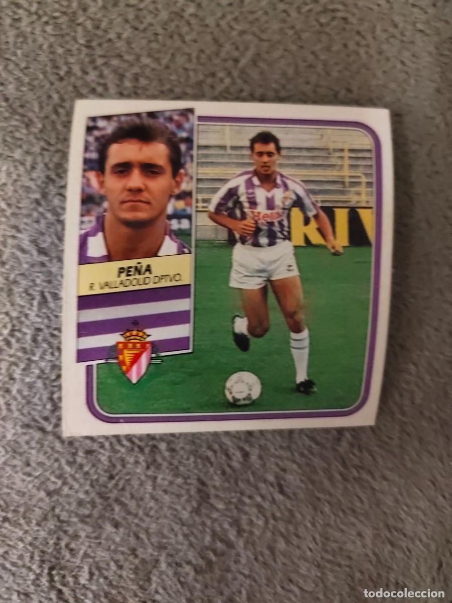 Cromos de Futebol: EDICIONES ESTE 89 90 PE&Ntilde;A REAL VALLADOLID 1989 1990 DESPEGADO RECUPERADO ALBUM AAQ