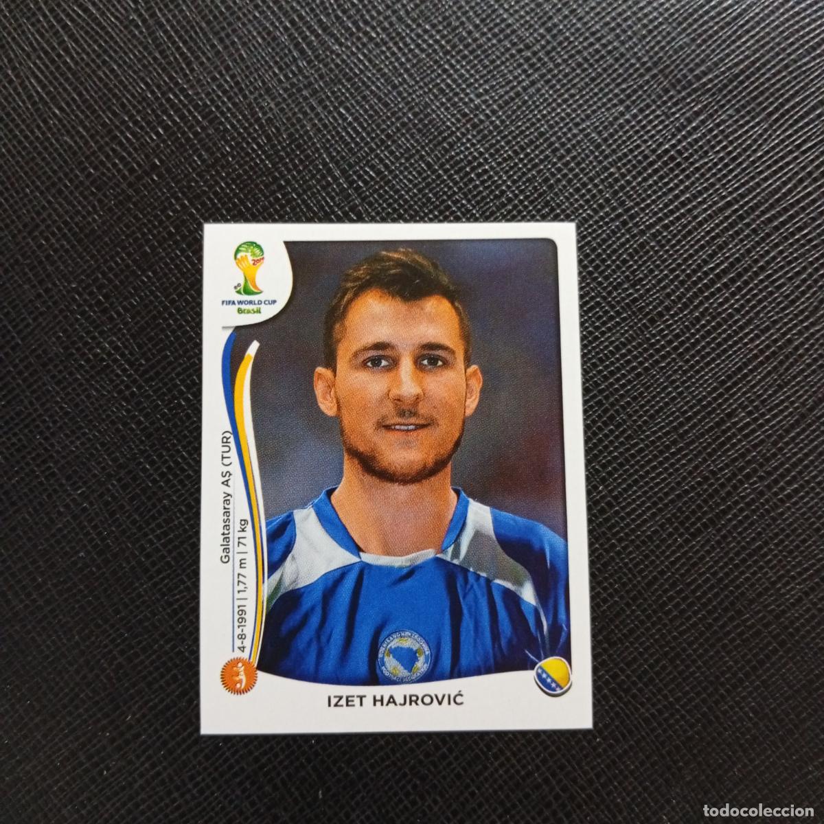 Cromos de f&uacute;tbol: 447 IZET HAJROVIC BOSNIA HERZEGOVINA PANINI MUNDIAL BRASIL 2014 CROMO FUTBOL 14 - SIN PEGAR - CJ1