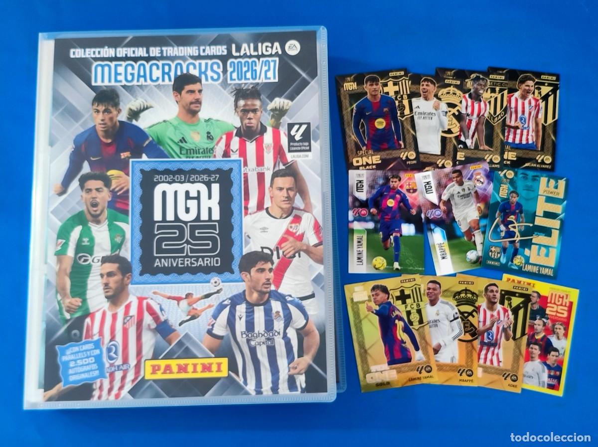 Football Stickers: Megacracks 2026 2027 / 26 27 1&ordf; y 2&ordf; edici&oacute;n colecci&oacute;n completa Yamal Mbappe (lea descripci&oacute;n)