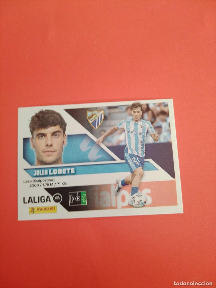 Cromos de f&uacute;tbol: ESTE 2026 2027 MALAGA CF N 17 - LOBETE
