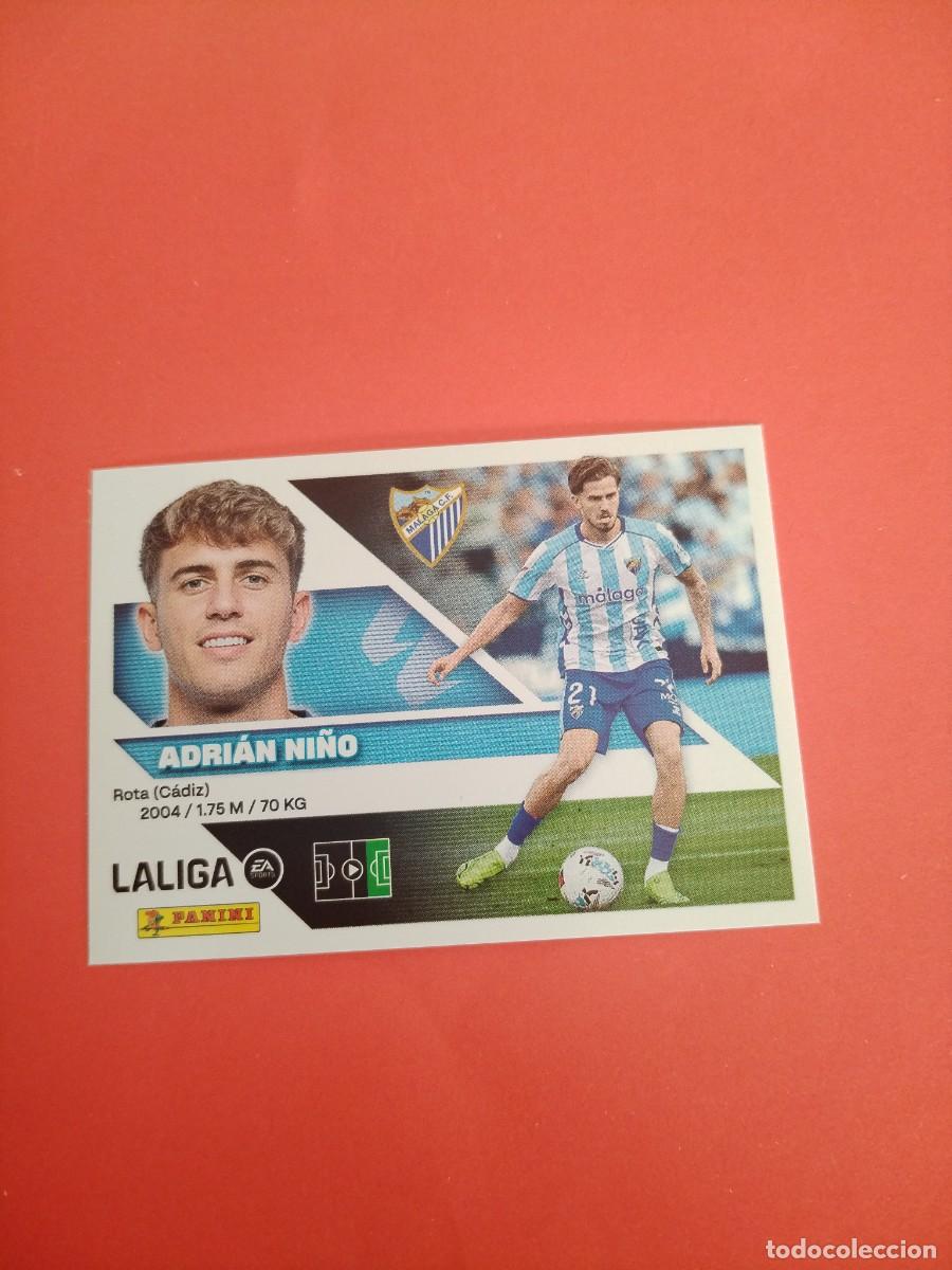 Cromos de f&uacute;tbol: ESTE 2026 2027 MALAGA CF N 18 - ADRIAN NI&Ntilde;O