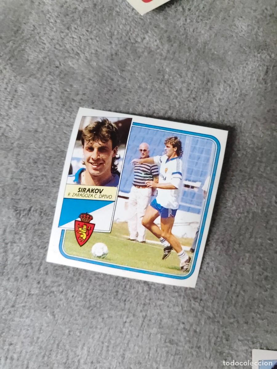 Figurine di Calcio: EDICIONES ESTE 89 90 SIRAKOV REAL ZARAGOZA 1989 1990 DESPEGADO RECUPERADO ALBUM AAQ