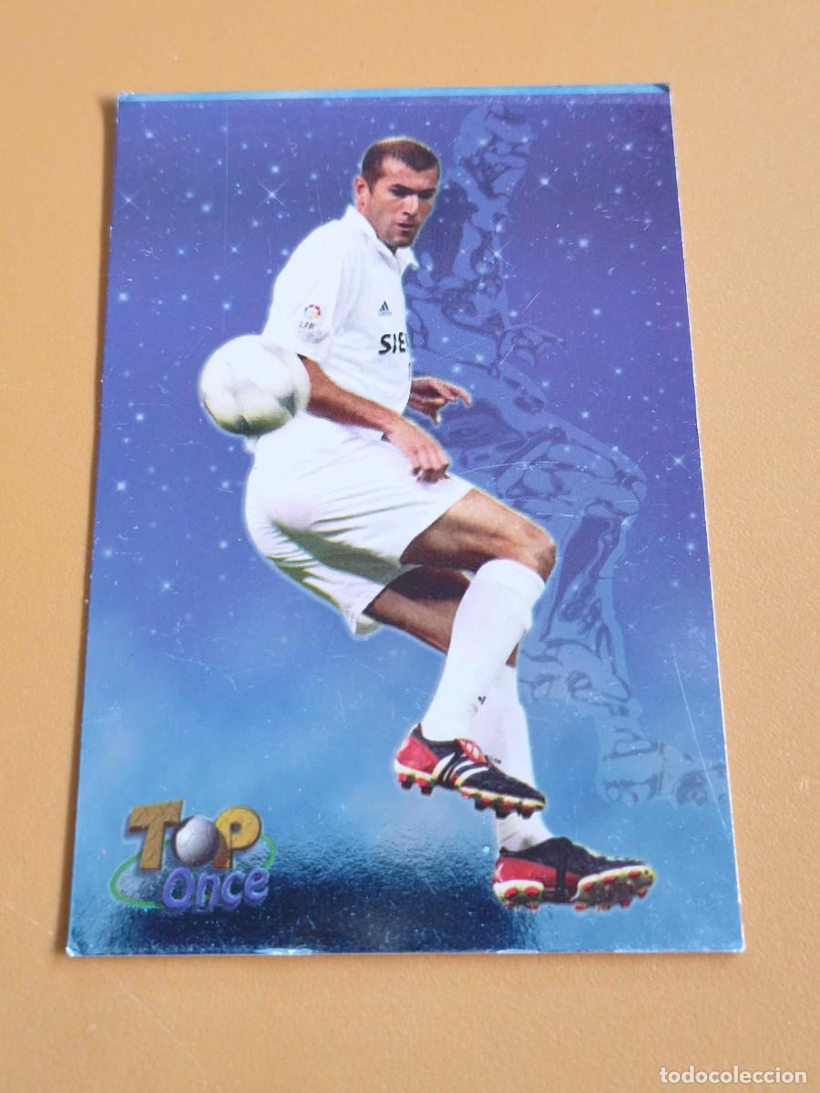 Cromos de f&uacute;tbol: zidane, liga 2003 top. mundicromo