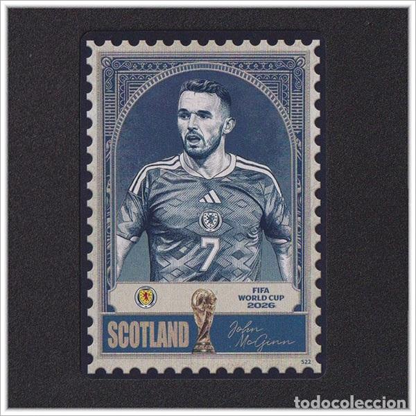 Figurine di Calcio: FIFA WORLD CUP 2026 PANINI KAYOU JOHN MCGINN 522 SCO ESCOCIA ALBUM COLECCI&Oacute;N MUNDIAL
