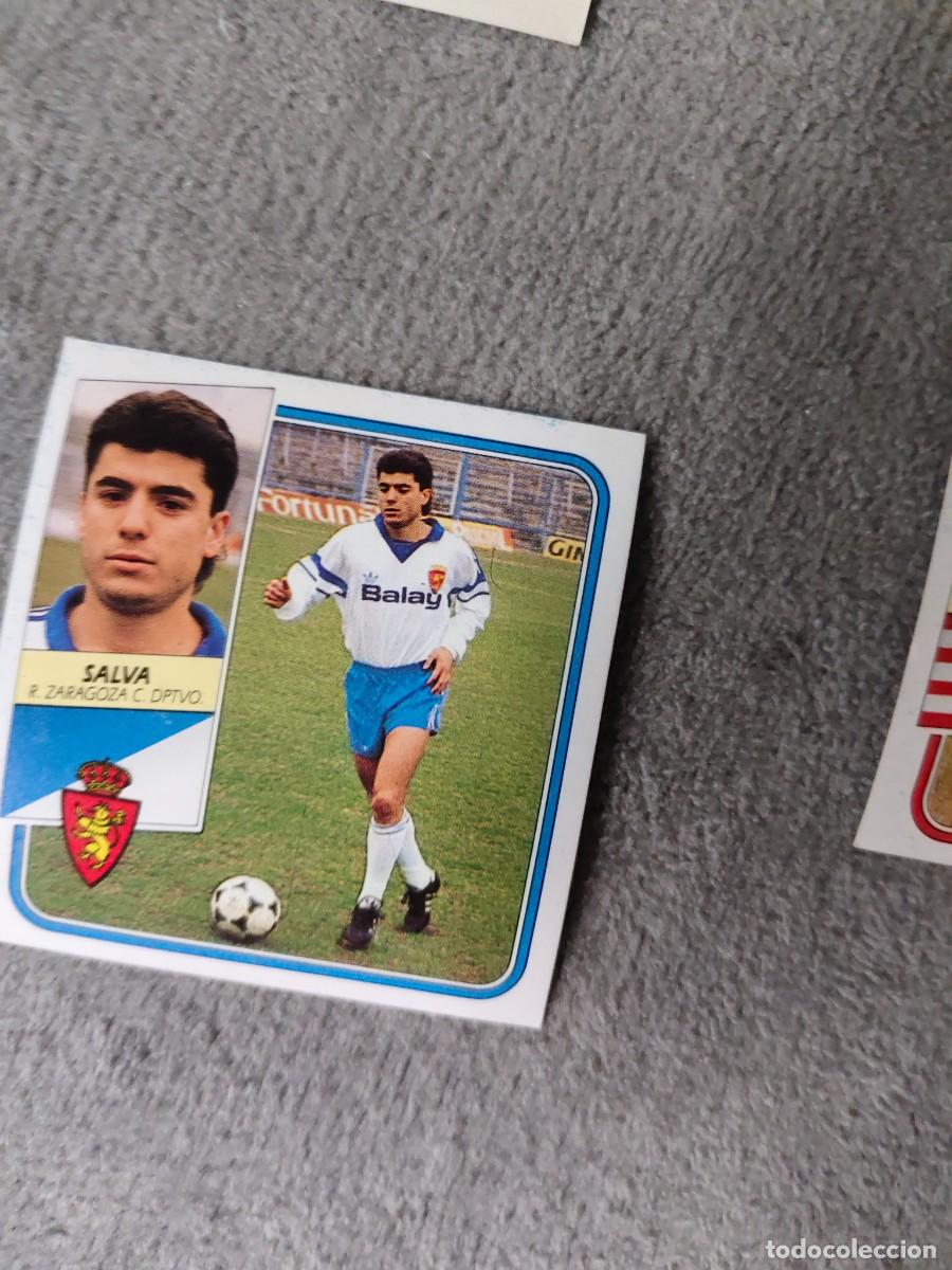 Cromos de f&uacute;tbol: EDICIONES ESTE 89 90 SALVA REAL ZARAGOZA 1989 1990 DESPEGADO RECUPERADO ALBUM AAQ