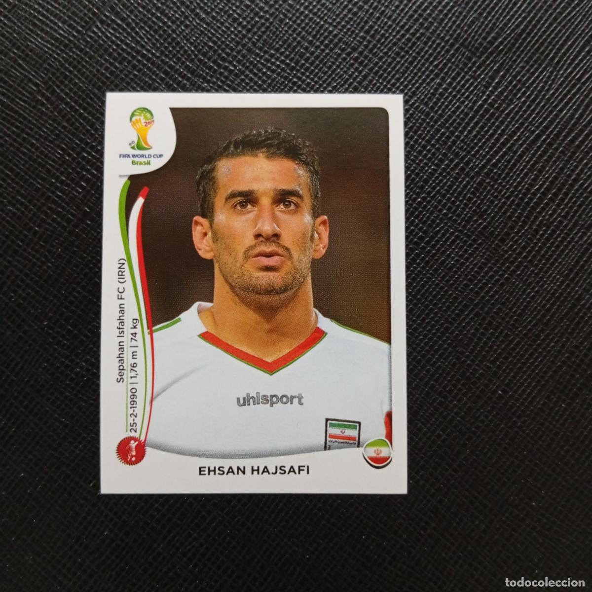 Cromos de f&uacute;tbol: 457 EHSAN HAJSAFI IRAN PANINI MUNDIAL BRASIL 2014 CROMO FUTBOL 14 - SIN PEGAR - CJ1