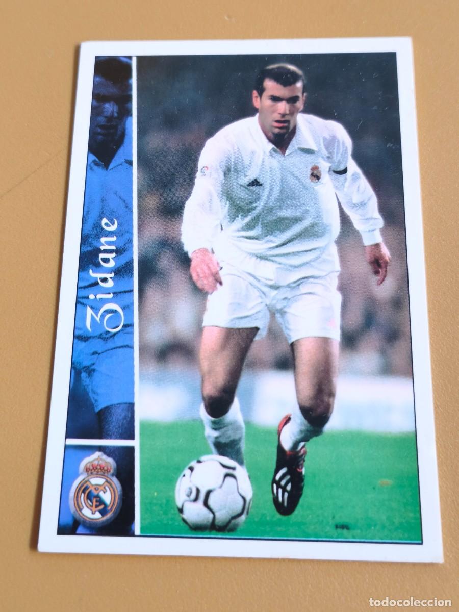 Cromos de f&uacute;tbol: zidane, liga 2003. mundicromo