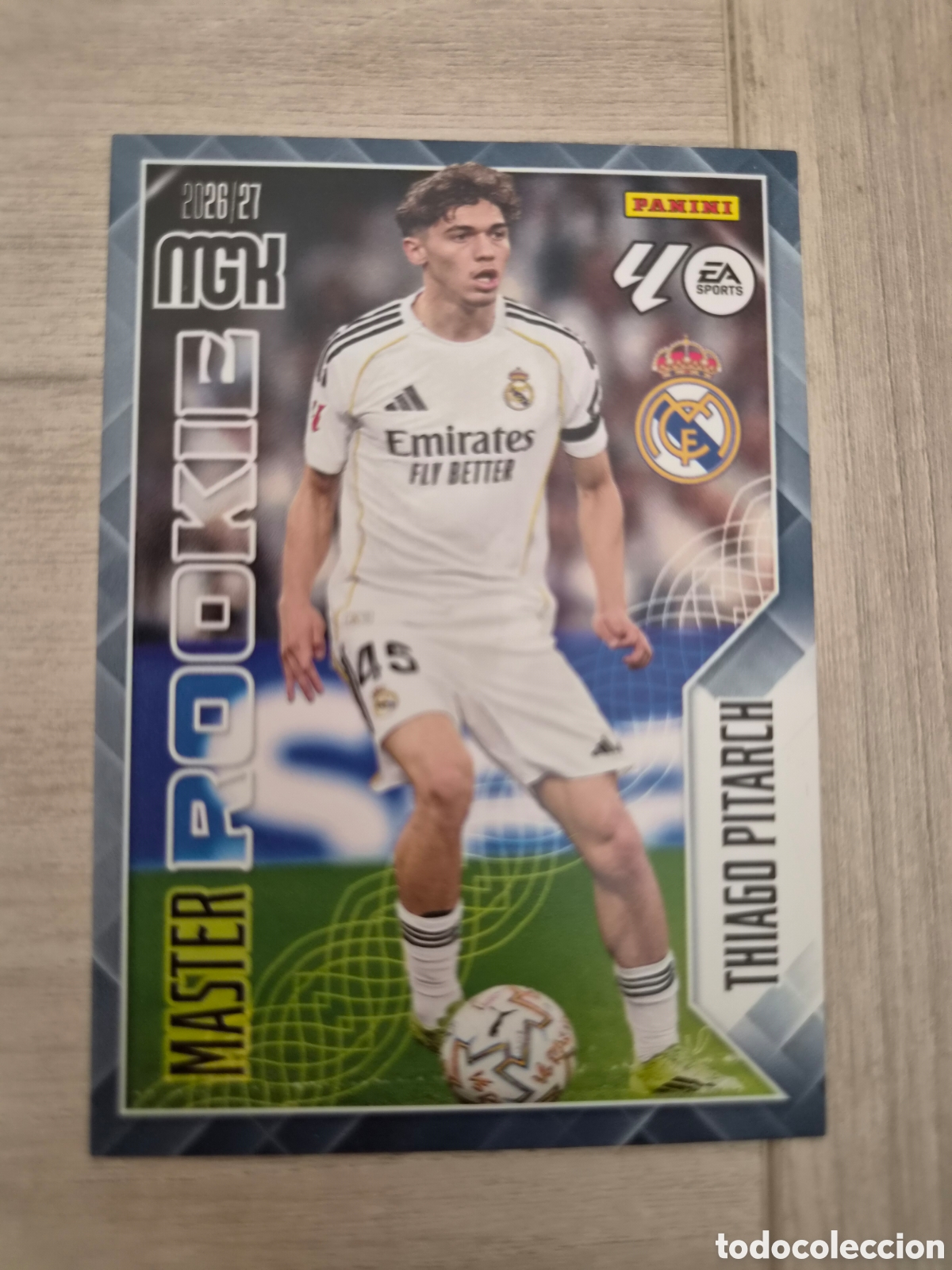 Cromos de f&uacute;tbol: N&deg;419 Master Rookie Thiago Pitarch Megacracks 26/27