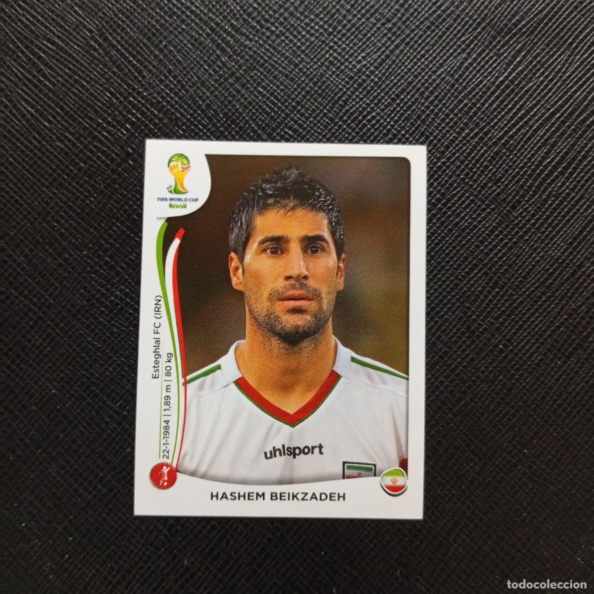 Cromos de f&uacute;tbol: 458 HASHEM BEIKZADEH IRAN PANINI MUNDIAL BRASIL 2014 CROMO FUTBOL 14 - SIN PEGAR - CJ1