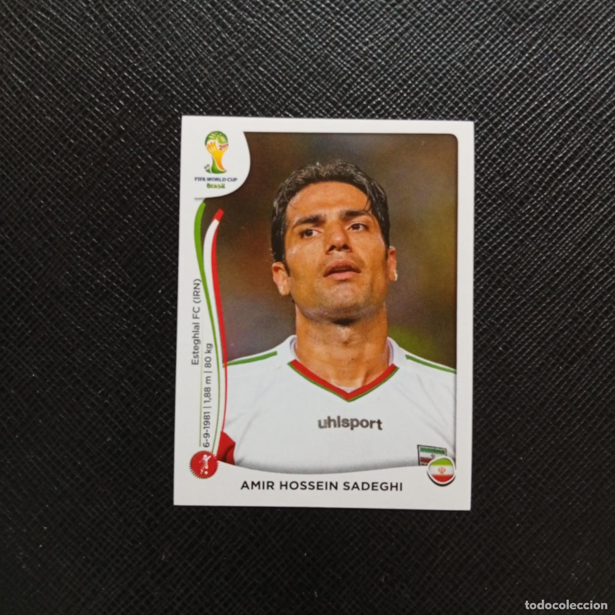 Cromos de f&uacute;tbol: 459 HOSSEIN SADEGHI IRAN PANINI MUNDIAL BRASIL 2014 CROMO FUTBOL 14 - SIN PEGAR - CJ1