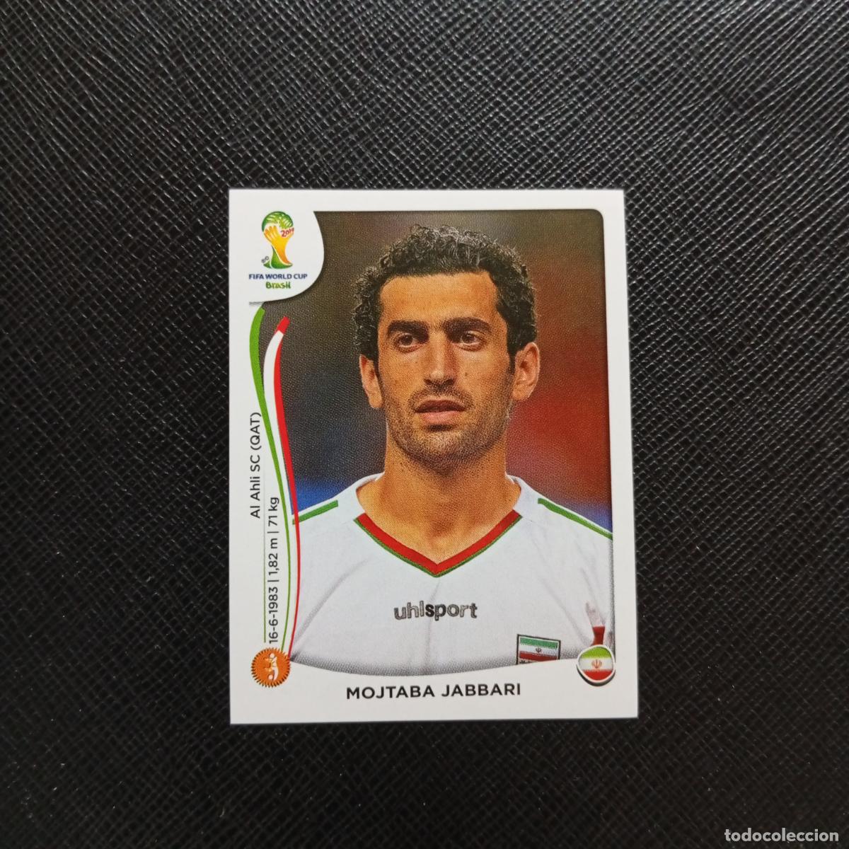 Cromos de Futebol: 462 MOJTABA JABBARI IRAN PANINI MUNDIAL BRASIL 2014 CROMO FUTBOL 14 - SIN PEGAR - CJ1