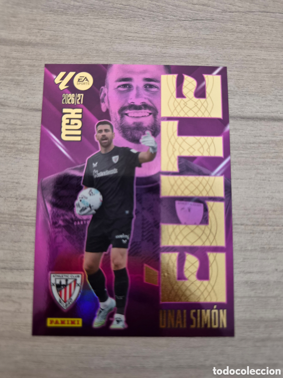 Cromos de Futebol: N&deg;17 Elite Unai Simon Megacracks 25/26