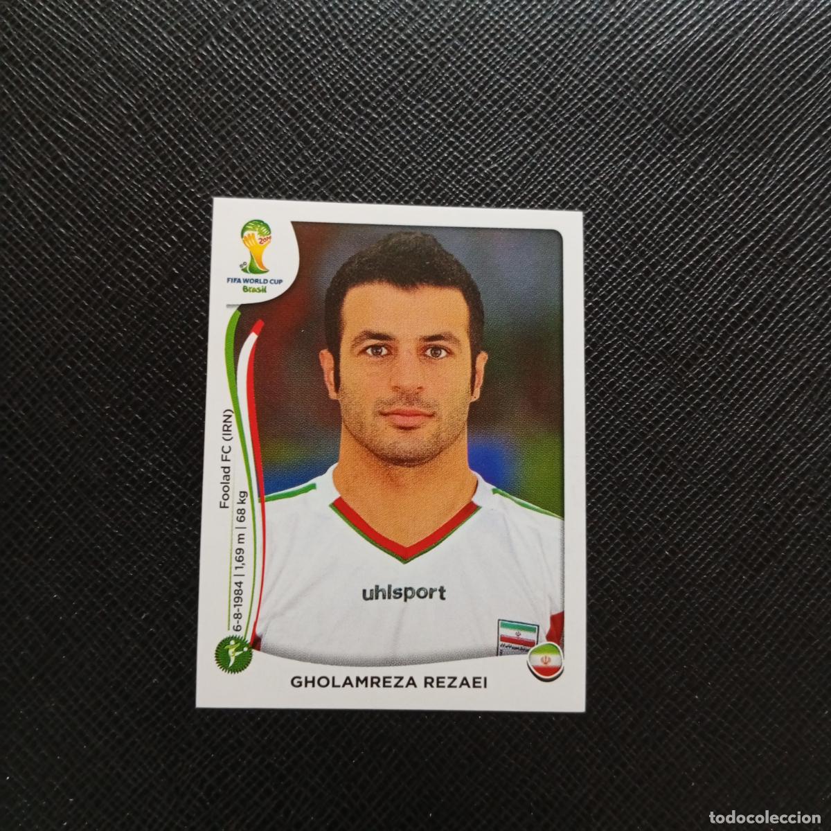 Cromos de Futebol: 466 GHOLAMREZA REZAEI IRAN PANINI MUNDIAL BRASIL 2014 CROMO FUTBOL 14 - SIN PEGAR - CJ1