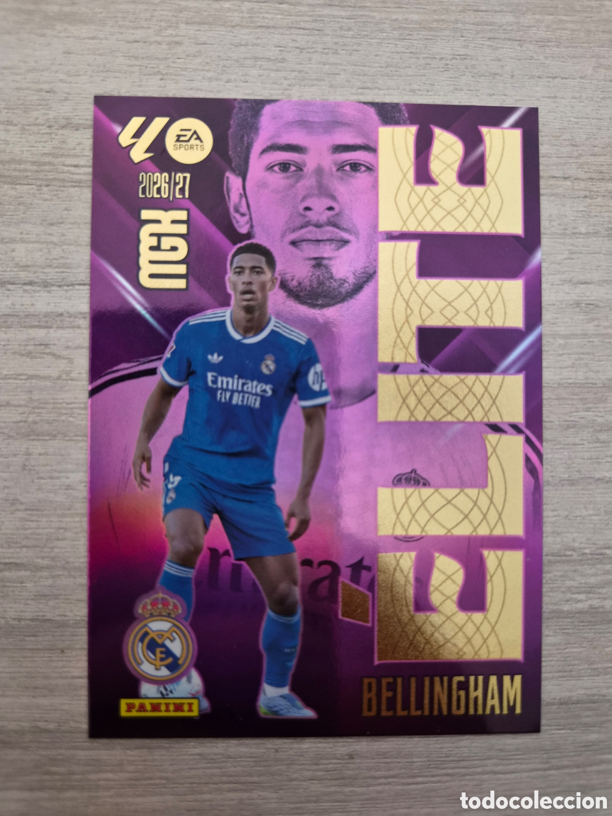 Cromos de Futebol: N&deg;2 &Eacute;lite Bellingham Megacracks 26/27