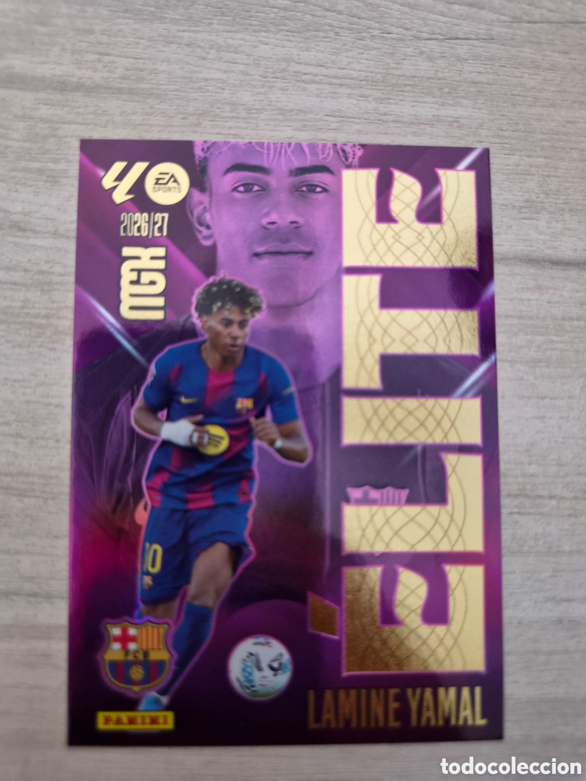 Cromos de Futebol: N&deg;9 Elite Lamine Yamal Megacracks 26/27