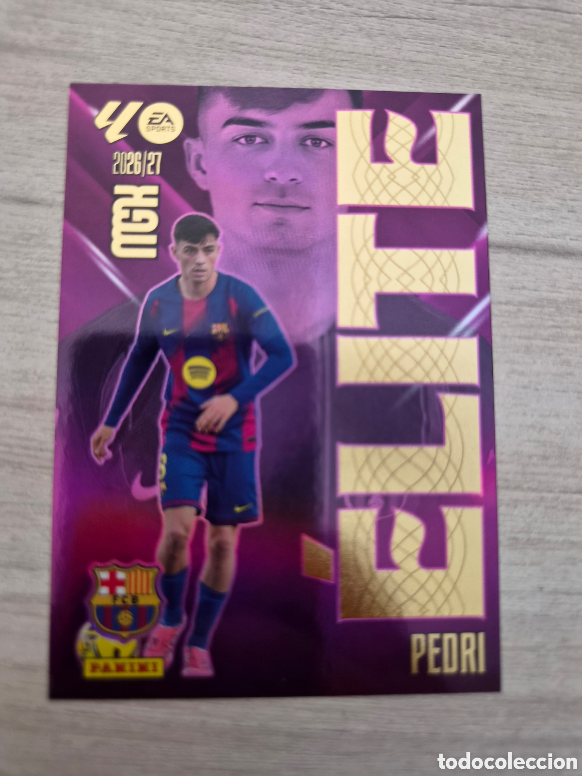 Figurine di Calcio: N&deg;15 Elite Pedri Megacracks 26/27