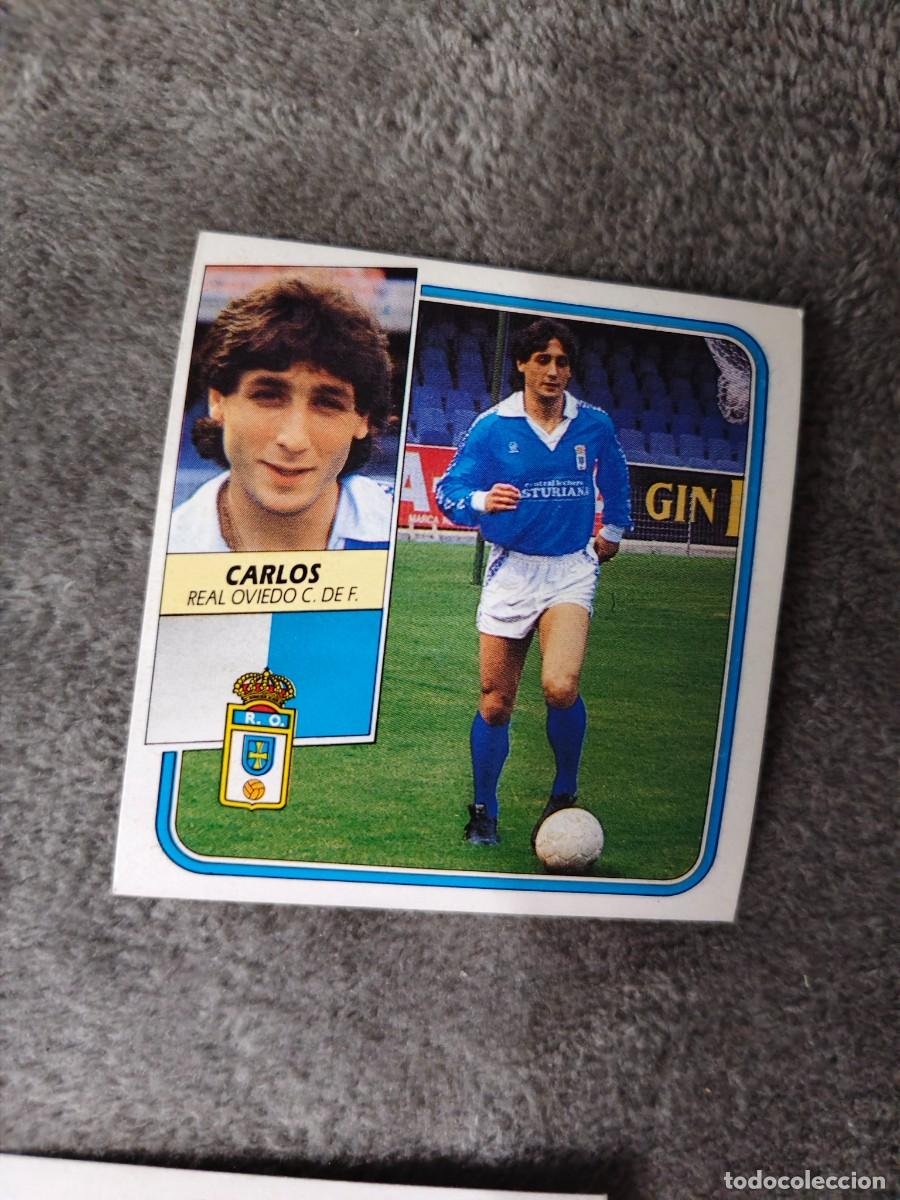 Figurine di Calcio: EDICIONES ESTE 89 90 6 CARLOS OVIEDO FICHAJES 1989 1990 DESPEGADO RECUPERADO ALBUM AAQ