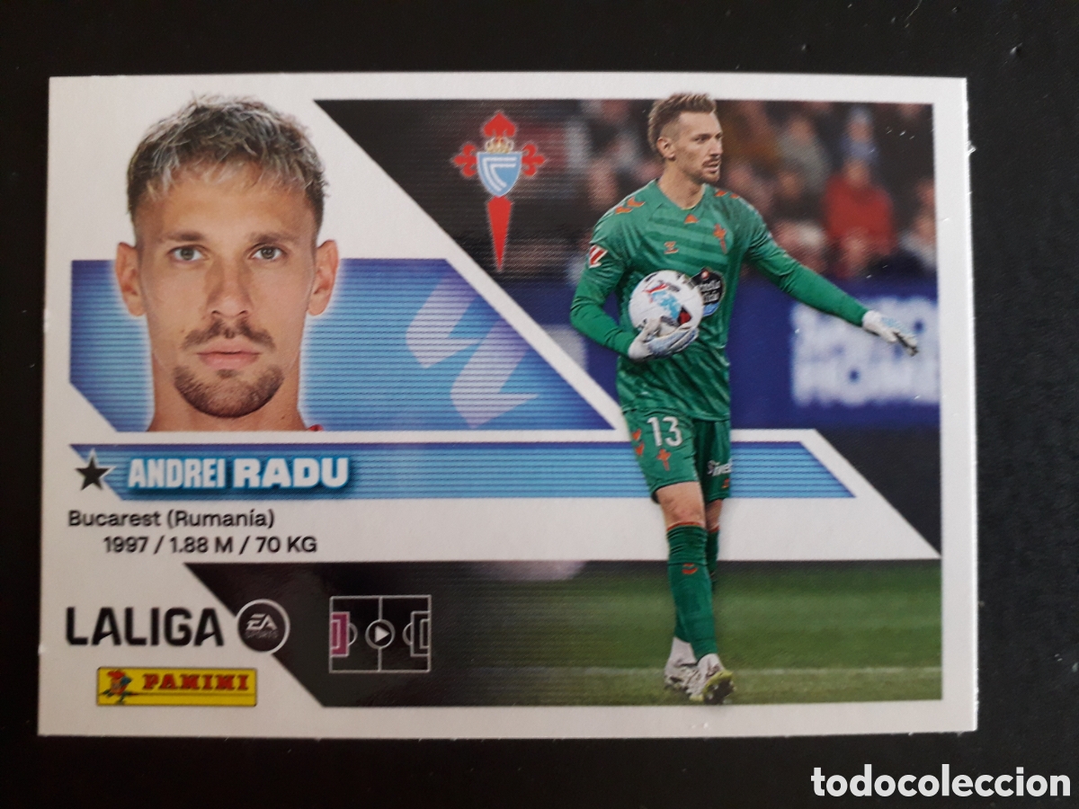 Cartes &agrave; collectionner de Football: RADU CELTA DE VIGO N&deg; 3 ED ESTE 2026 2027 26 27 SIN PEGAR PEDIDO M&Iacute;NIMO 3&euro;