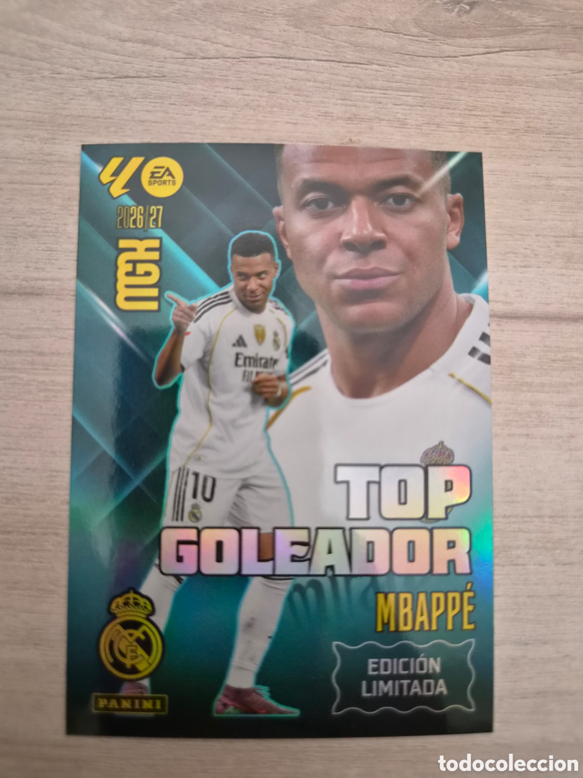 Football Stickers: Edici&oacute;n Limitada Mbappe Megacracks 26/27