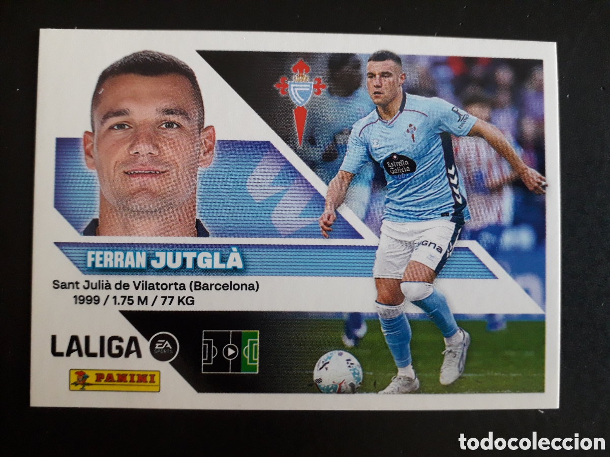 Cromos de f&uacute;tbol: JUTGL&Agrave; CELTA DE VIGO N&deg; 19 ED ESTE 2026 2027 26 27 SIN PEGAR PEDIDO M&Iacute;NIMO 3&euro;