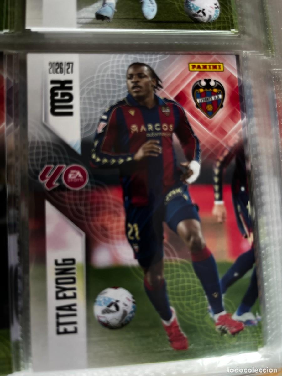 Cromos de f&uacute;tbol: MEGACRACKS MGK 2026 2027 26 27 PANINI N&ordm; 216 ETTA EYONG LEVANTE