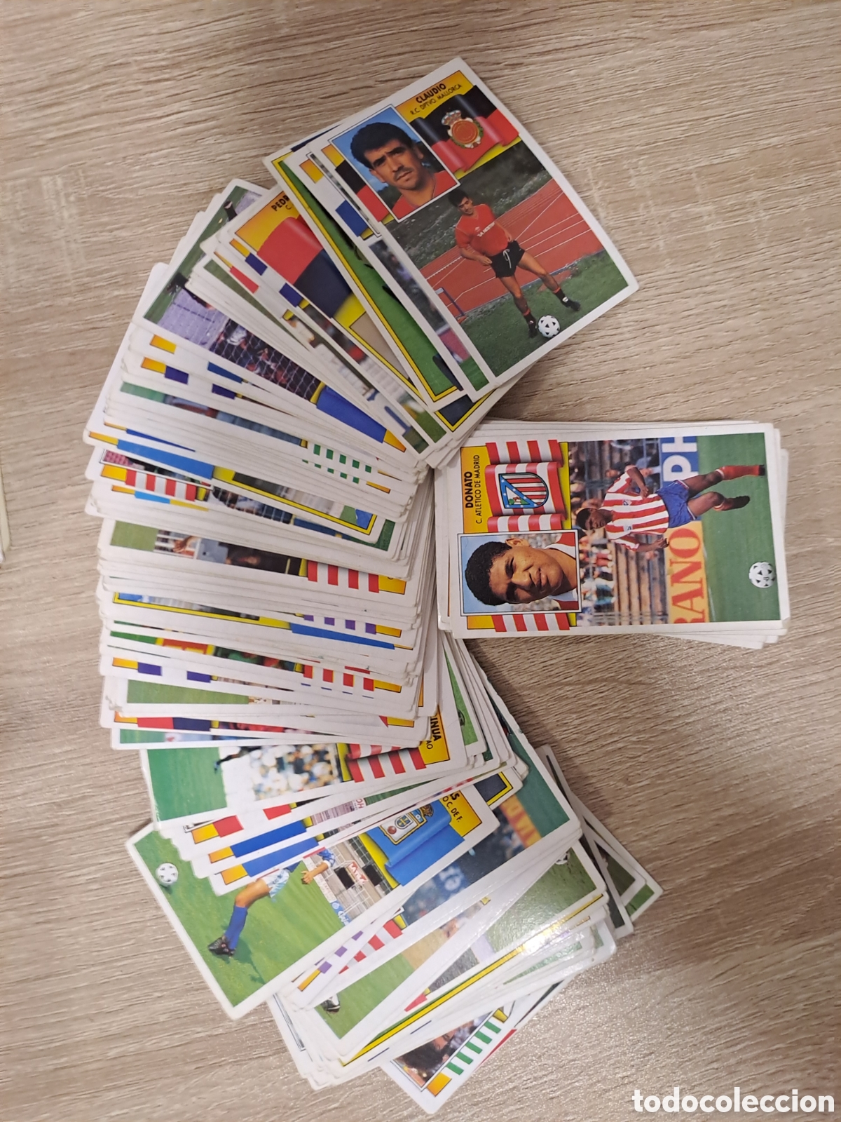 Figurine di Calcio: CROMOS LIGA ESTE 90-91 &ndash; COLOCAS, FICHAJES Y JUGADORES &ndash; SIN PEGAR