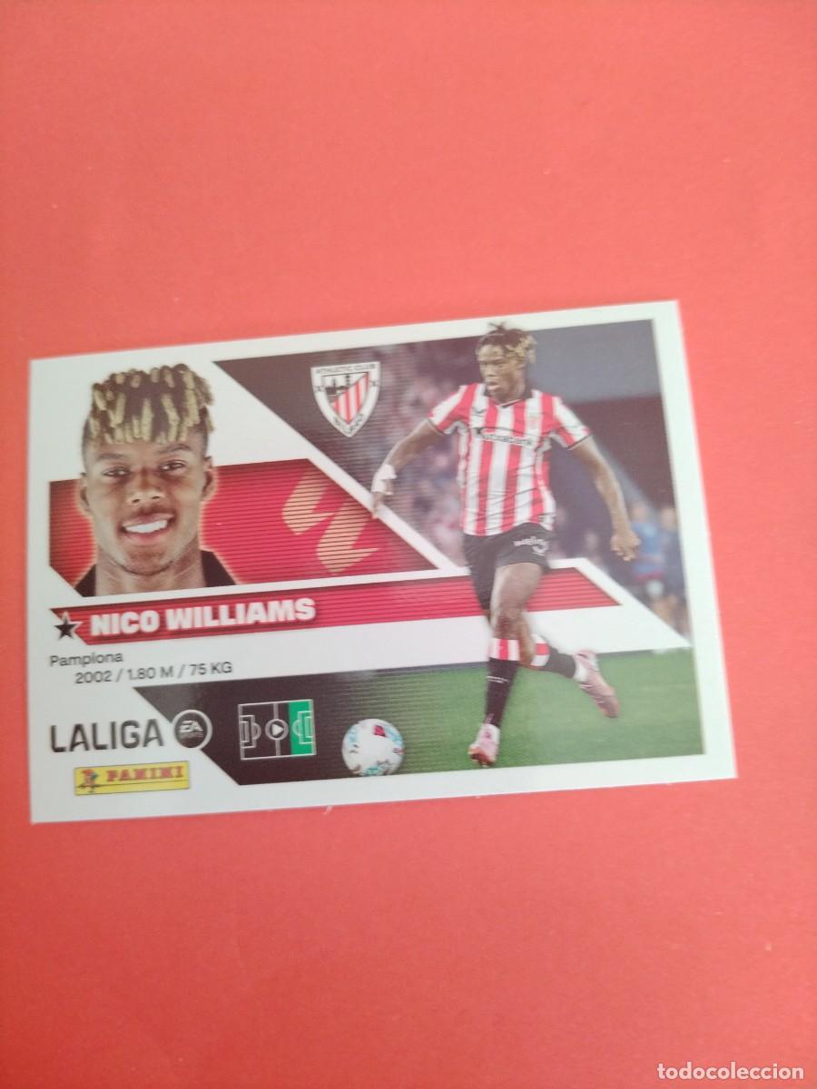 Fu&szlig;ball-Sticker: ESTE 2026 2027 ATHLETIC BILBAO N 18 - NICO WILLIAMS