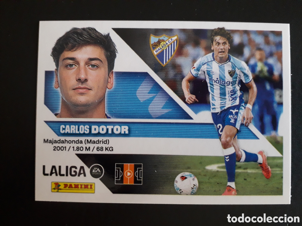 Fu&szlig;ball-Sticker: DOTOR, M&Aacute;LAGA N&deg; 14 ED ESTE 2026 2027 26 27 SIN PEGAR PEDIDO M&Iacute;NIMO 3&euro;