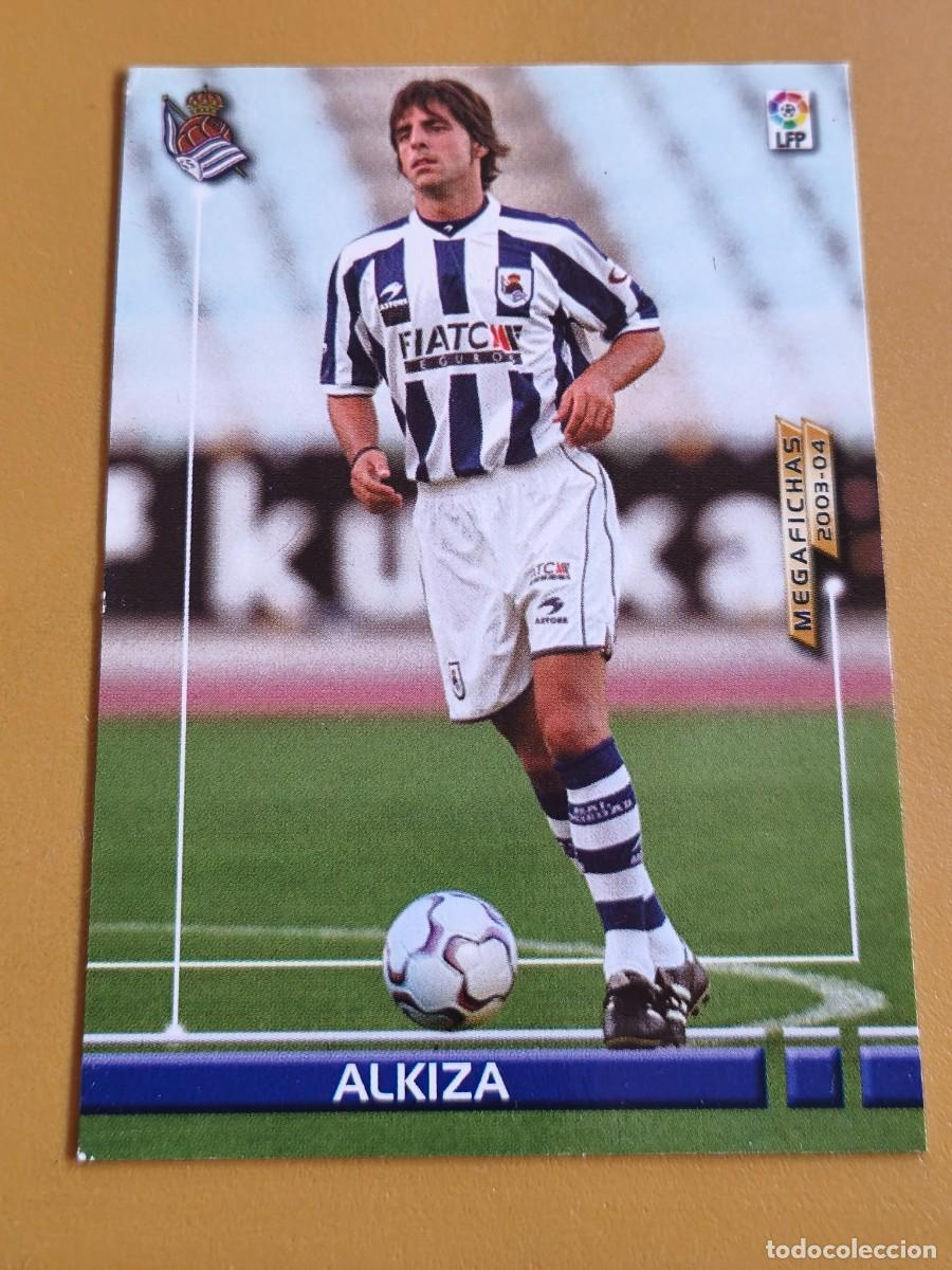 Fu&szlig;ball-Sticker: alkiza, liga 2003 04 nuevo fichaje