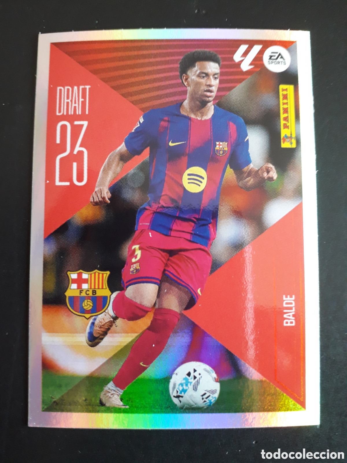 Football Stickers: BALDE FC BARCELONA, DRAFT 23 N&deg; 2 ED ESTE 2026 2027 26 27 SIN PEGAR PEDIDO M&Iacute;NIMO 3&euro;