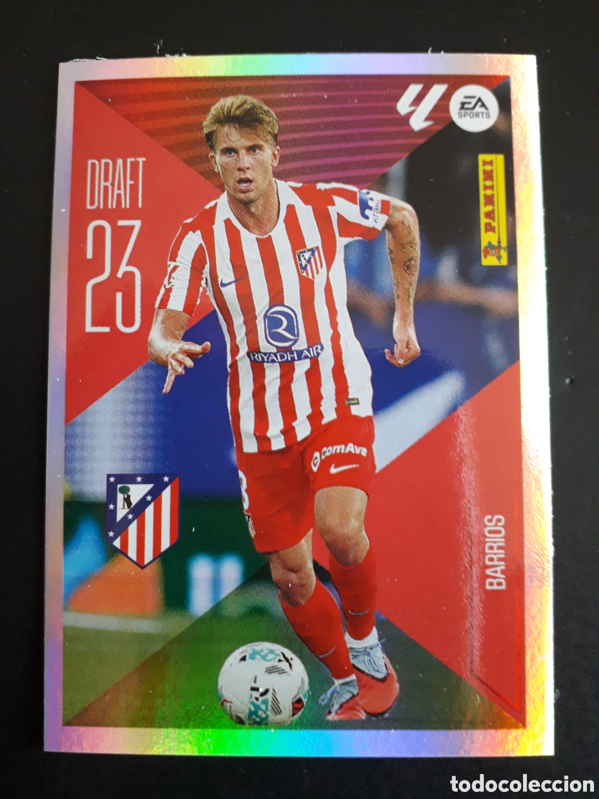 Cromos de Futebol: BARRIOS AT MADRID DRAFT 23 N&deg; 3 ED ESTE 2026 2027 26 27 SIN PEGAR PEDIDO M&Iacute;NIMO 3&euro;