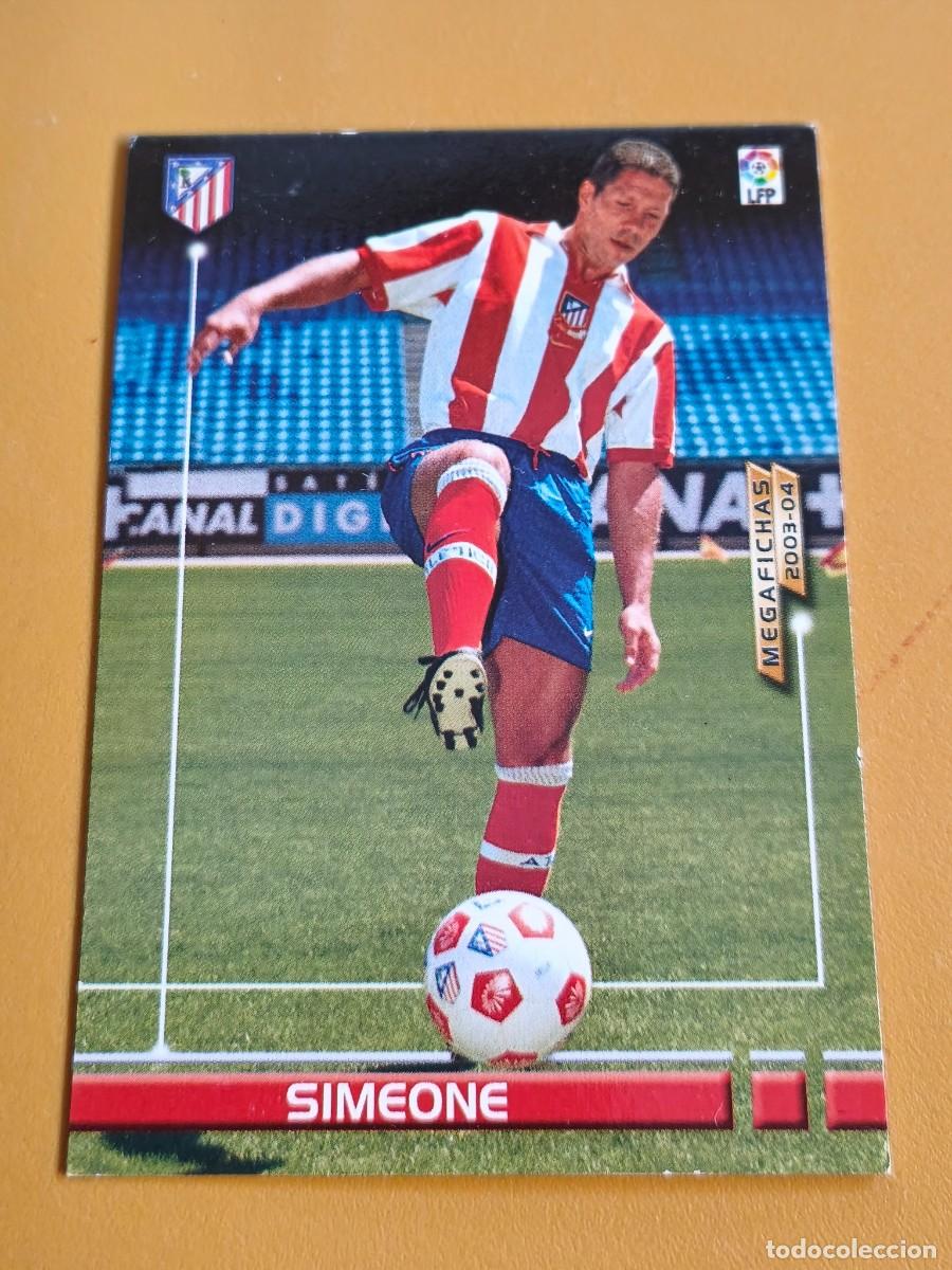 Fu&szlig;ball-Sticker: simeone, liga 2003 04 nuevo fichaje