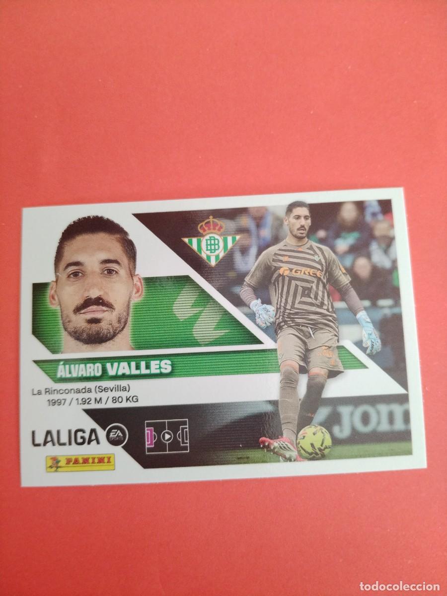 Cromos de f&uacute;tbol: ESTE 2026 2027 REAL BETIS N 3 - VALLES