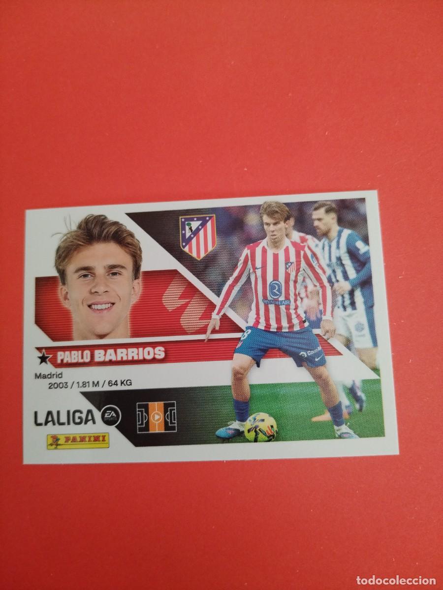 Cromos de f&uacute;tbol: ESTE 2026 2027 ATLETICO MADRID N 12 - BARRIOS