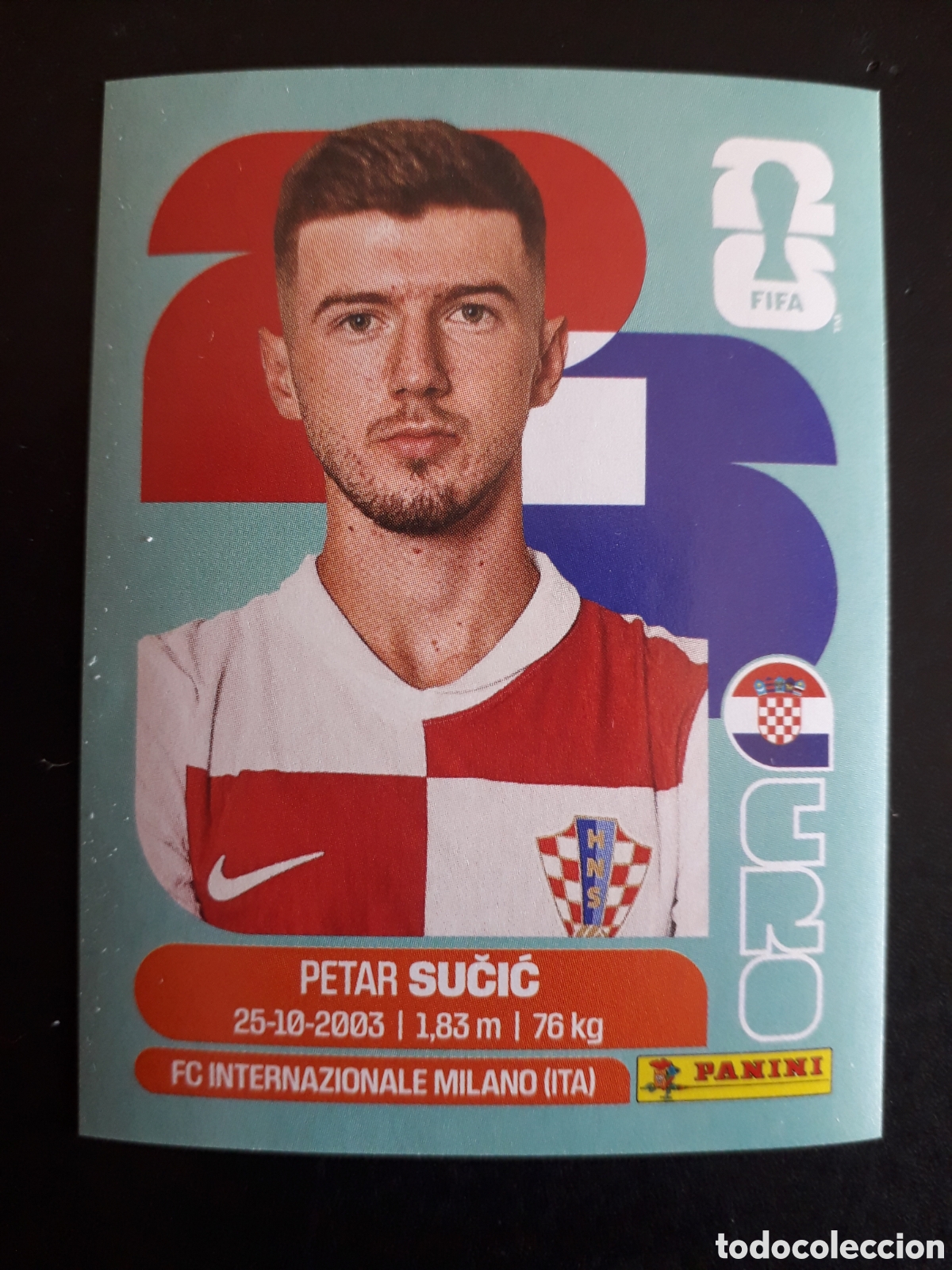 Football Stickers: SUČIČ CROACIA CRO 15 MUNDIAL F&Uacute;TBOL 2026 FIFA WORLD CUP PANINI SIN PEGAR PEDIDO M&Iacute;NIMO 3&euro;