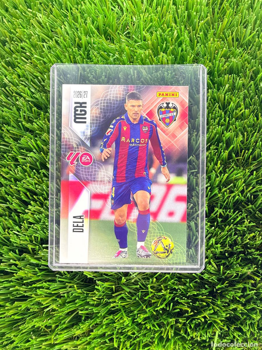 Football Stickers: N&ordm; 203 Dela Levante UD Megacracks 26 27