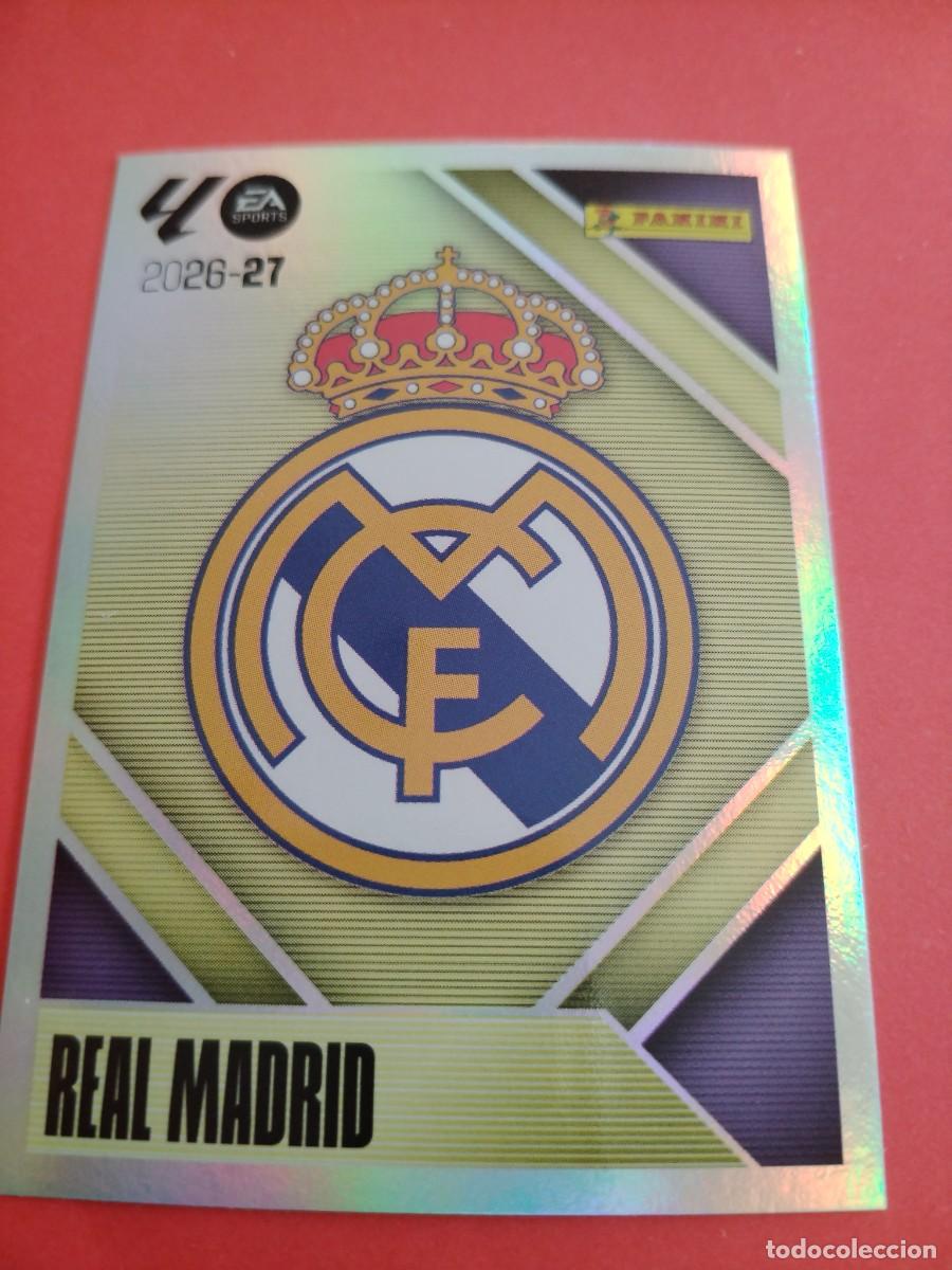 Cromos de Futebol: ESTE 2026 2027 REAL MADRID N 1 - ESCUDO