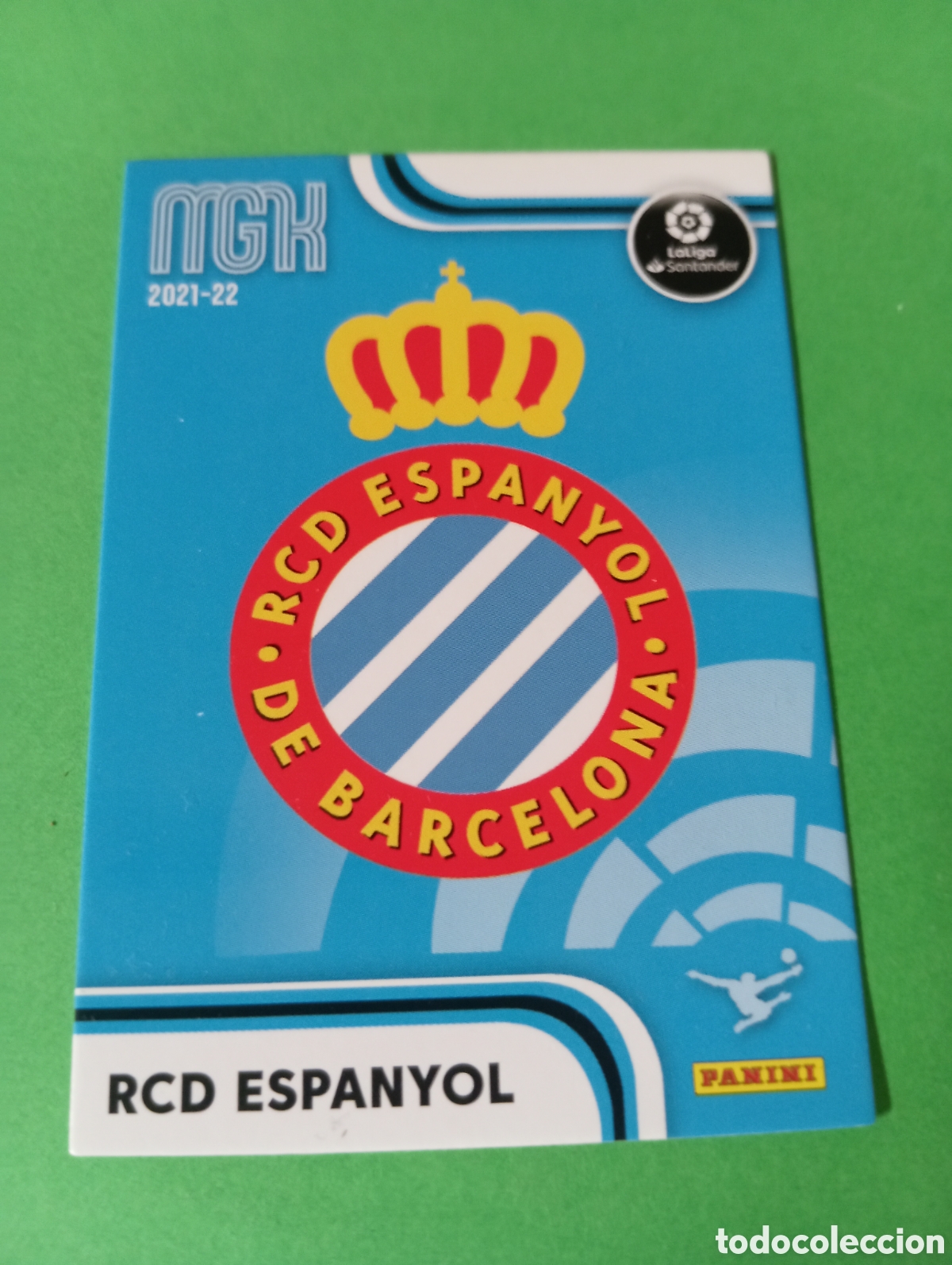 Cromos de Futebol: Escudo del Espanyol n&deg;145 / PANINI MEGACRACKS 2021/2022