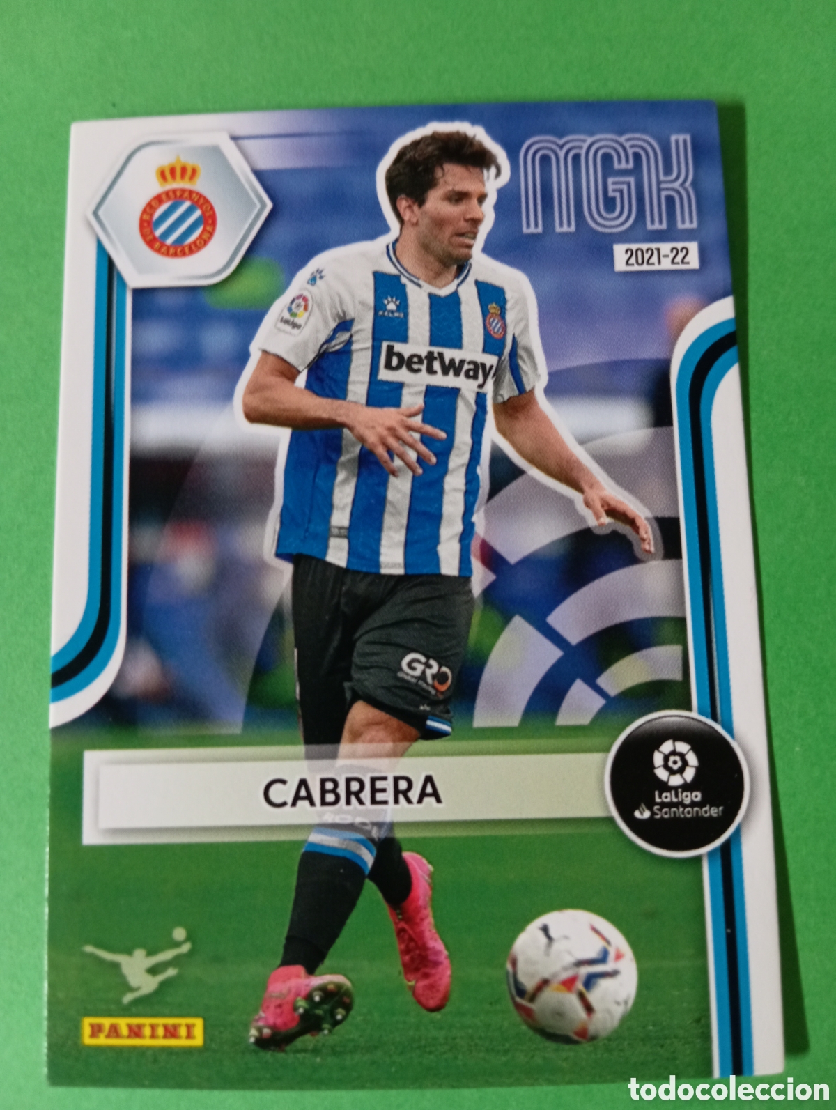 Cromos de Futebol: Cabrera Espanyol n&deg;150 / PANINI MEGACRACKS 2021/2022