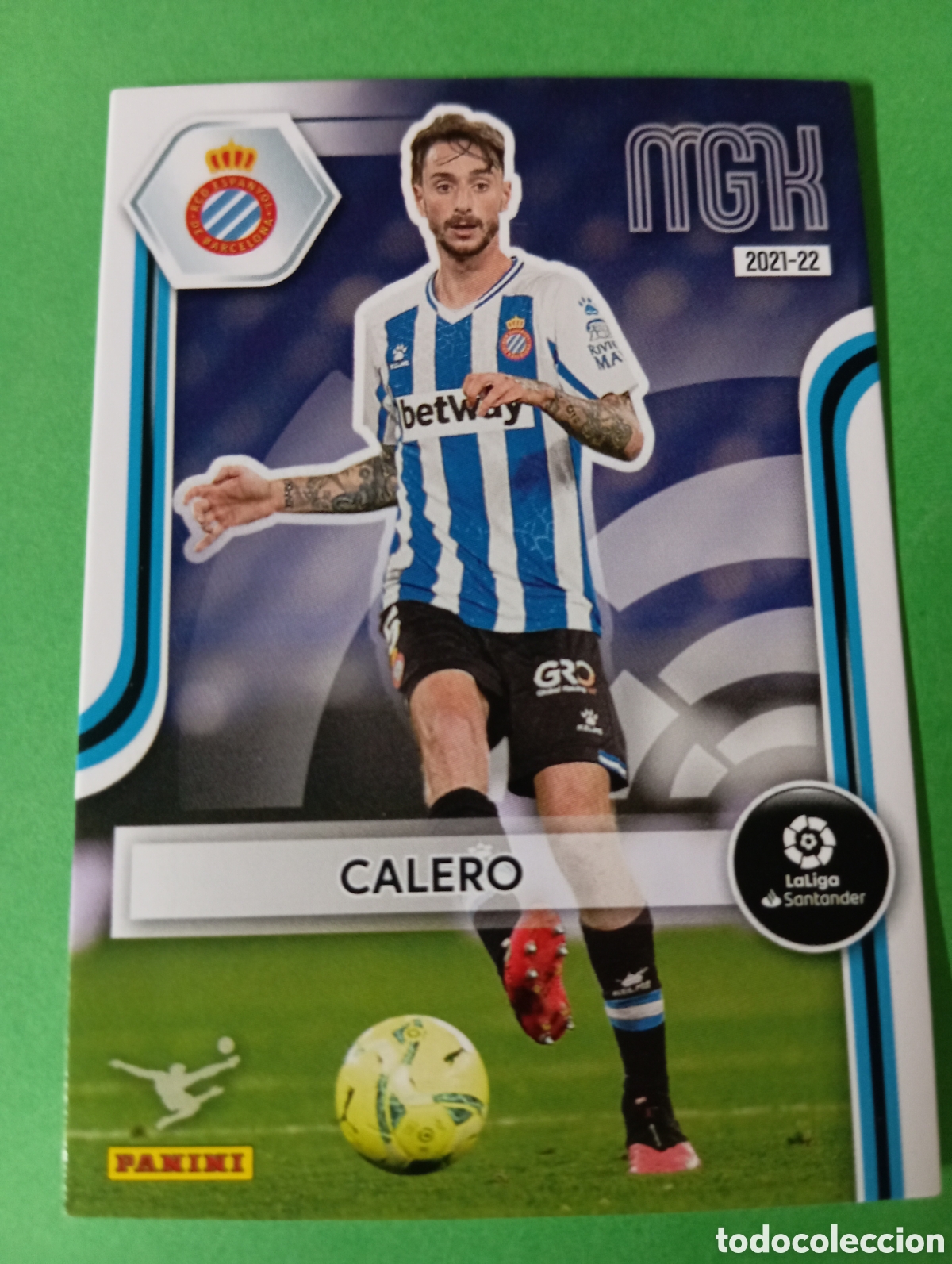 Figurine di Calcio: Calero Espanyol n&deg;151 / PANINI MEGACRACKS 2021/2022